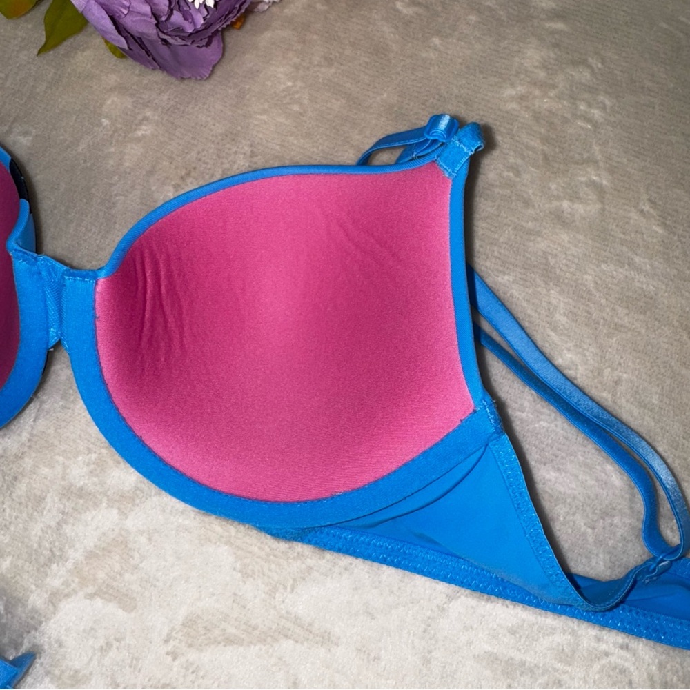 SOLD NWT PINK Wear Everywhere T-Shirt Lightly Bra - Picture 7 of 12